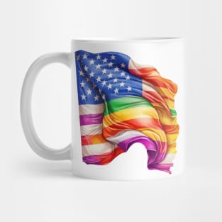 LGBT American Flag Mug